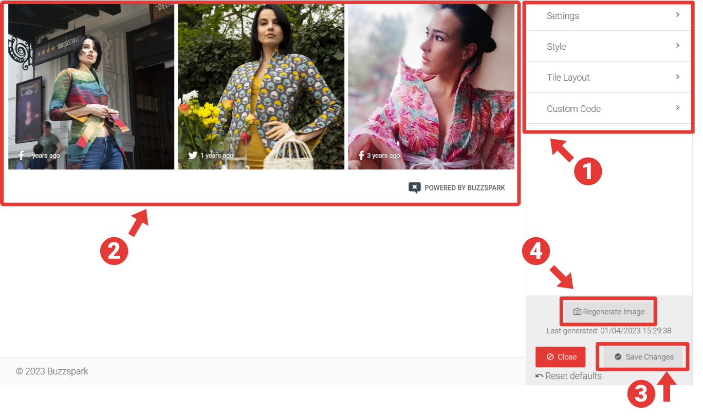 Email Campaign Display - Visual Editor